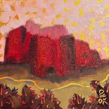 Peinture Pathways  par O'Donnell Karen | Tableau Impressionnisme Huile Paysages