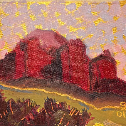 Peinture Majors  par O'Donnell Karen | Tableau Impressionnisme Huile Paysages