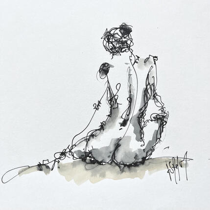 Painting Alice by Sahuc François | Painting