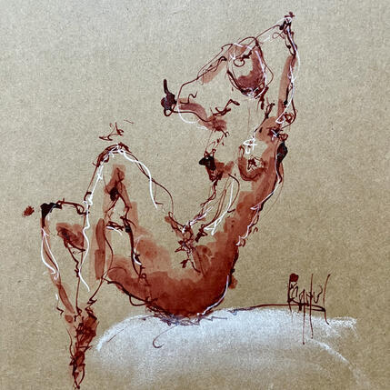 Painting Marion by Sahuc François | Painting