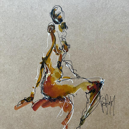 Painting Jeane by Sahuc François | Painting