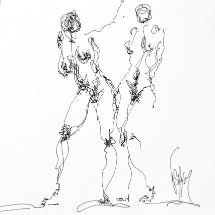 Painting Beatriz by Sahuc François | Painting