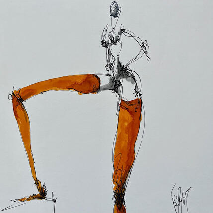 Painting Sonia by Sahuc François | Painting