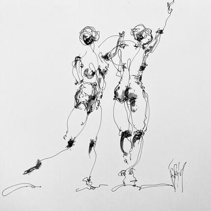 Painting Caroline by Sahuc François | Painting