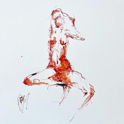 Painting Giulia  by Sahuc François | Painting