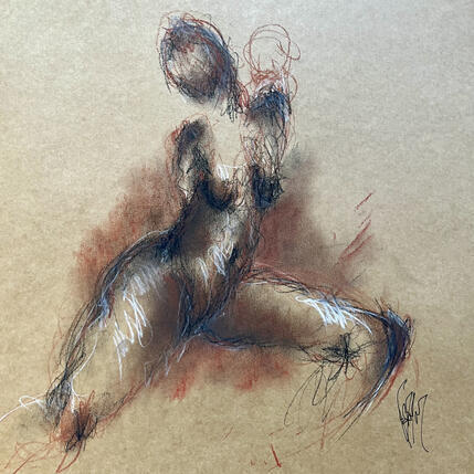 Painting Maelle  by Sahuc François | Painting