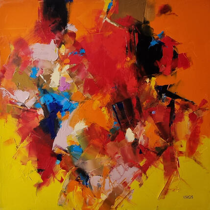 Peinture Sunday games par Virgis | Tableau