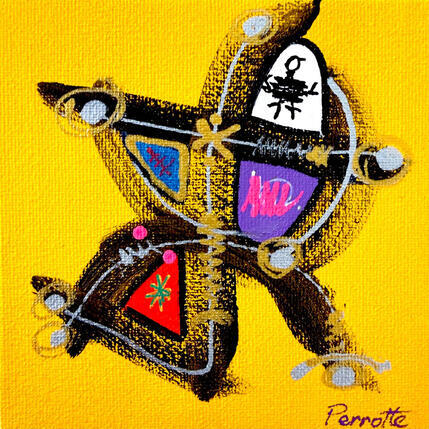 Peinture AZOR par Perrotte | Tableau