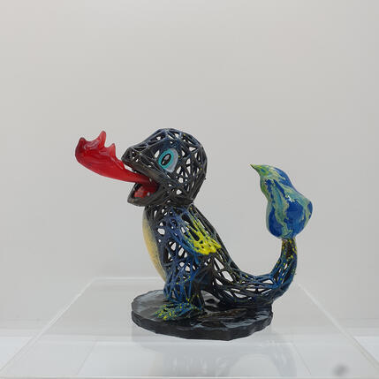 Escultura Salamèche flammeche ocean por Shenoda | Escultura