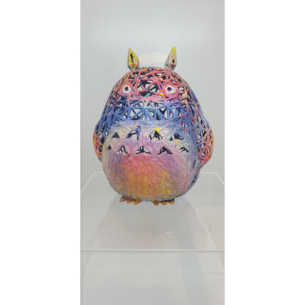Sculpture Pastel Totoro by Shenoda | Sculpture Pop-art Graffiti, Resin