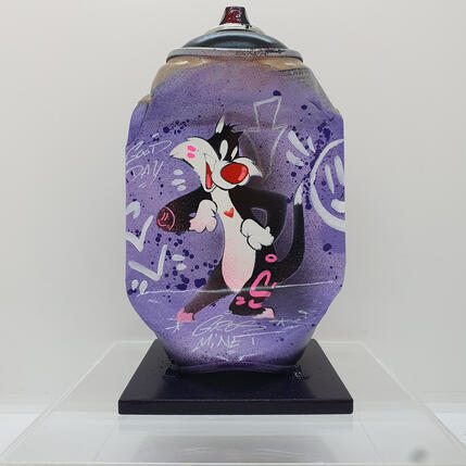 Skulptur Gros minet von Lemoine Mael | Skulptur Pop-Art Acryl, Graffiti Pop-Ikonen