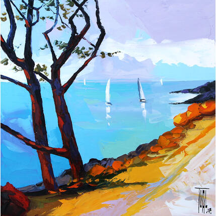Painting Longe côte by Tual Pierrick | Painting