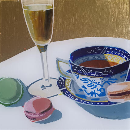 Peinture Nicole suggéra de tester le trio par Auriol Philippe | Tableau Figuratif Acrylique, Plexiglas, Posca Natures mortes