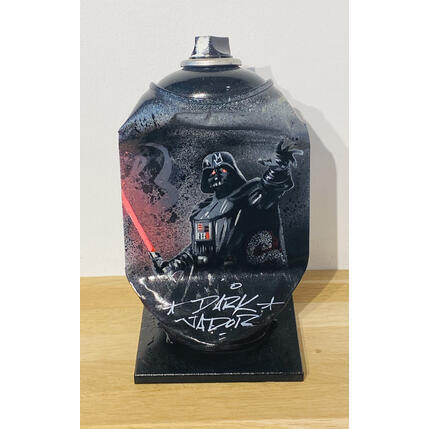 Sculpture SEIGNEUR VADOR par Lemoine Mael | Sculpture Pop-art Acrylique, Graffiti Icones Pop