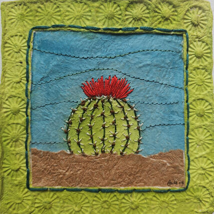 Painting Rooted in silence by Vazquez Laila | Painting