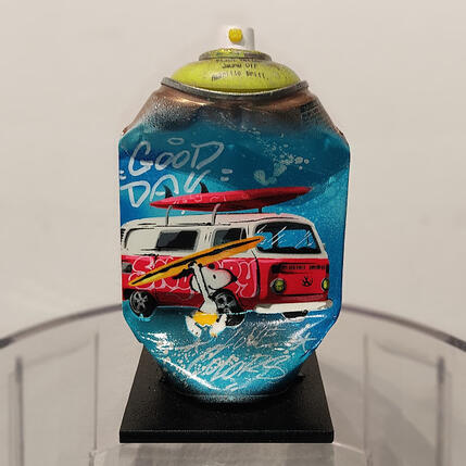 Sculpture Good day surf by Lemoine Mael | Sculpture Pop-art Acrylic, Graffiti Pop icons