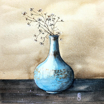 Painting Le col de cygne by Baudry Claire | Painting