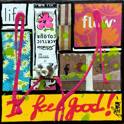 Peinture I feel good ! par Costa Sophie | Tableau