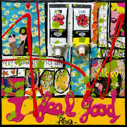 Peinture I feel good! par Costa Sophie | Tableau