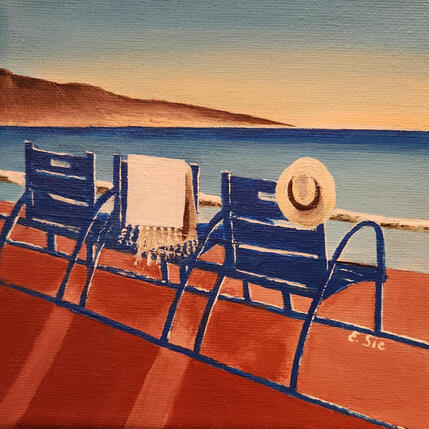 Painting Belle vue by Sie Evelyne | Painting