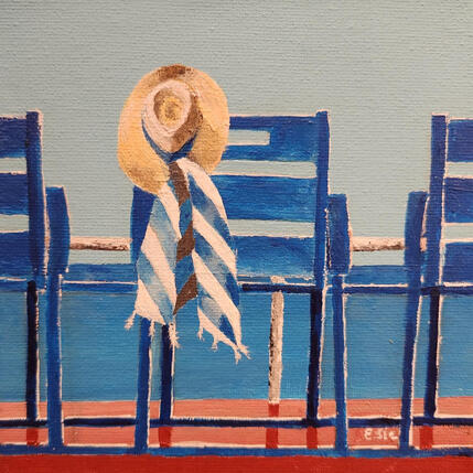 Painting Journée d'été à Nice by Sie Evelyne | Painting