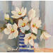 Peinture Garden in brushstrokes par Bond Tetiana | Tableau Figuratif Huile