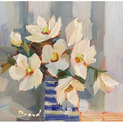Peinture Garden in brushstrokes par Bond Tetiana | Tableau