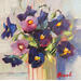 Peinture Spring expression par Bond Tetiana | Tableau Figuratif Huile