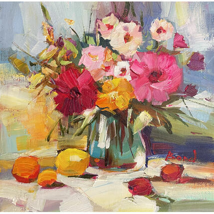 Peinture Birth of color par Bond Tetiana | Tableau