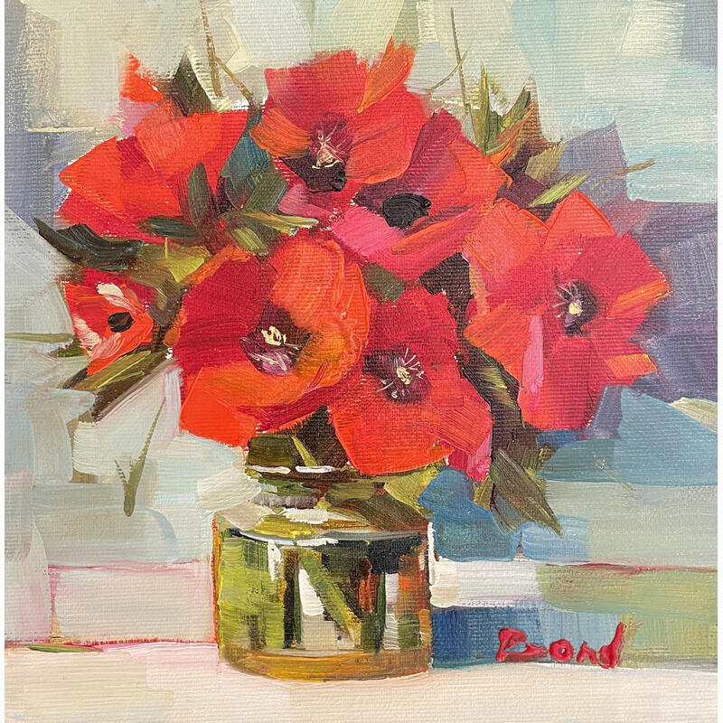 Peinture Petal aria par Bond Tetiana | Tableau Figuratif Huile