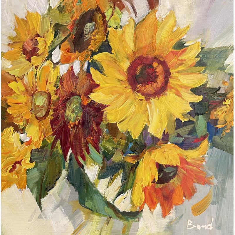 Peinture Study of light and matter par Bond Tetiana | Tableau Figuratif Huile