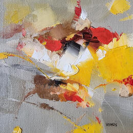 Painting Sunday landscape by Virgis | Painting