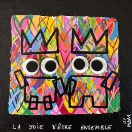 Gemälde LA JOIE von Mam | Gemälde