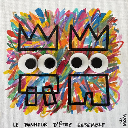 Painting LE BONHEUR by Mam | Painting