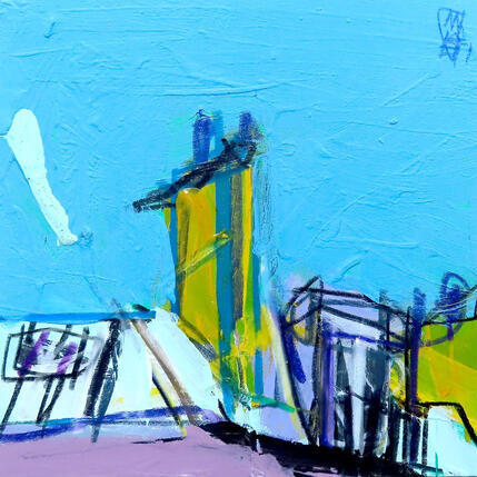 Gemälde Une célébration von Anicet Olivier | Gemälde