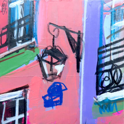 Gemälde Entrer dans le silence (part 1) von Anicet Olivier | Gemälde