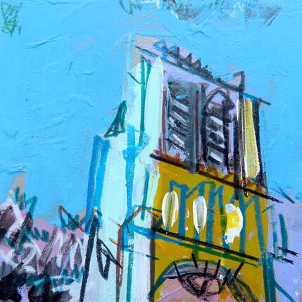 Gemälde Les rencontres faconnent les projets (par 1) von Anicet Olivier | Gemälde