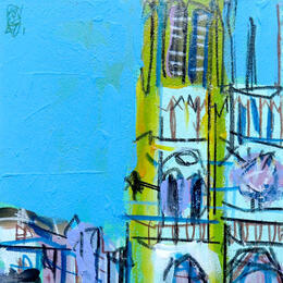 Peinture Les rencontres faconnent les projets (par 2) par Anicet Olivier | Tableau