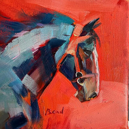 Painting Earthbound grace by Bond Tetiana | Painting Figurative Oil