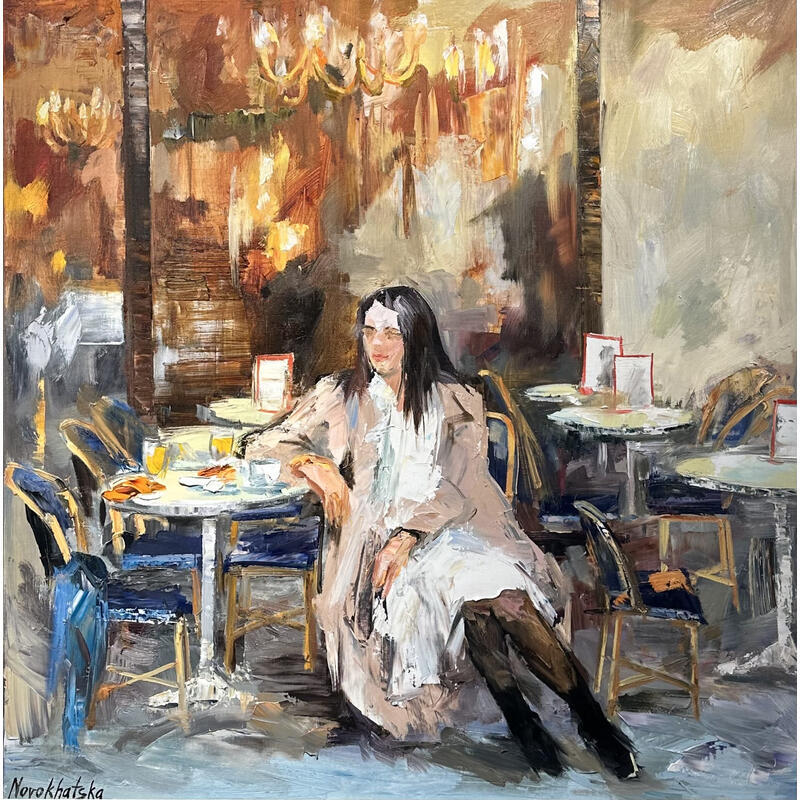 Pintura Parisienne por Novokhatska Olga | Pintura