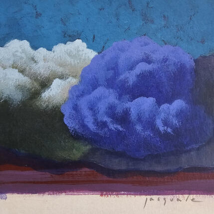 Peinture Au dessus par Pasquale | Tableau