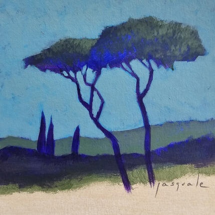 Peinture Balade par Pasquale | Tableau