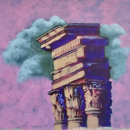 Peinture Rome n°2 par Pasquale | Tableau