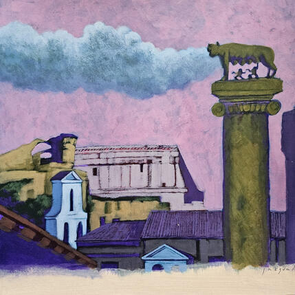 Painting Rome n°7 by Pasquale | Painting