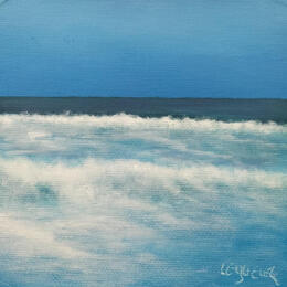 Painting Complicité  by Le Guével Frédéric  | Painting Figurative Oil Marine