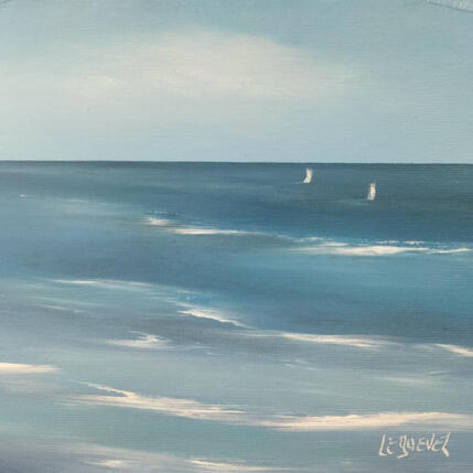 Painting Passion partagée  by Le Guével Frédéric  | Painting Figurative Oil Marine, Pop icons
