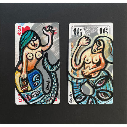 Painting Je repartira by Doudoudidon | Painting