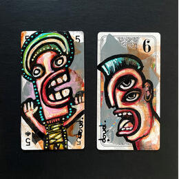 Painting Calmons-nous by Doudoudidon | Painting