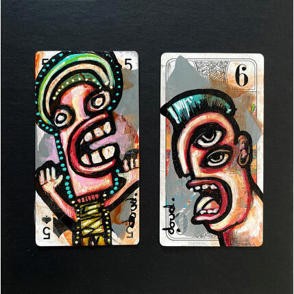 Peinture Calmons-nous par Doudoudidon | Tableau