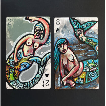 Painting Dès que le vent tournera by Doudoudidon | Painting